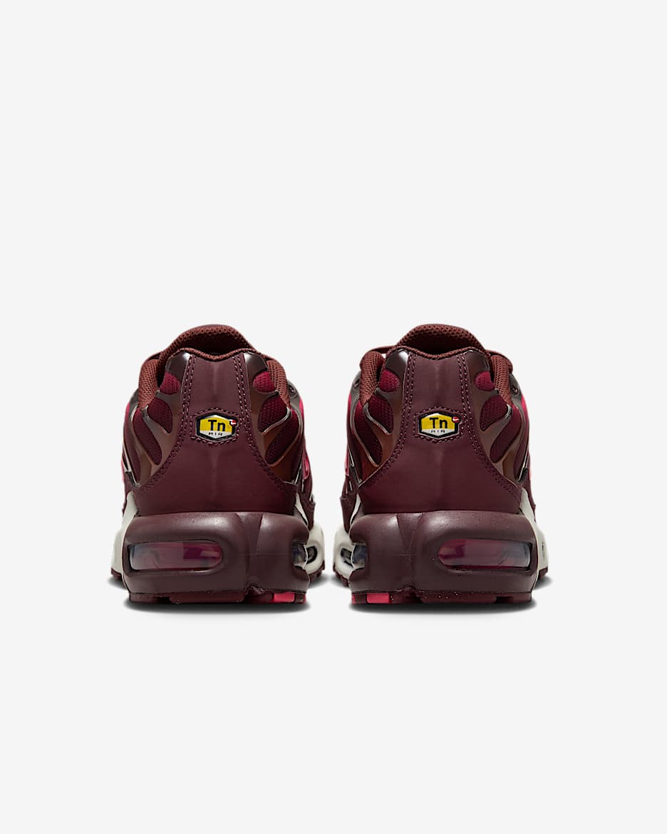 Nike air max plus womens burgundy hotsell